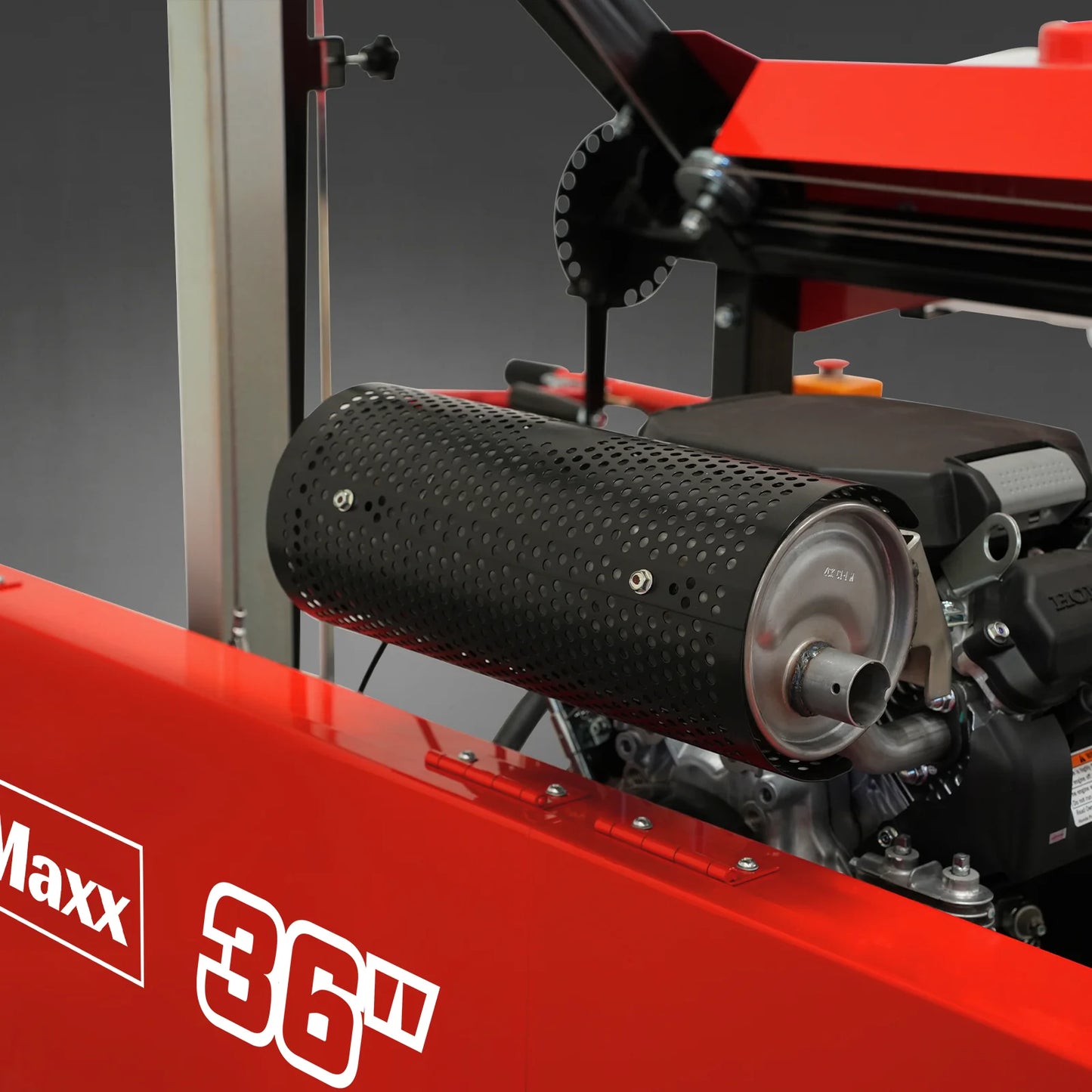 36" MAX Portable Sawmill, 22HP 688cc HONDA GX690 V-Twin Engine, 36" Board Width, 20' Track Length, (10 x Blades Included), SM-36HMAX