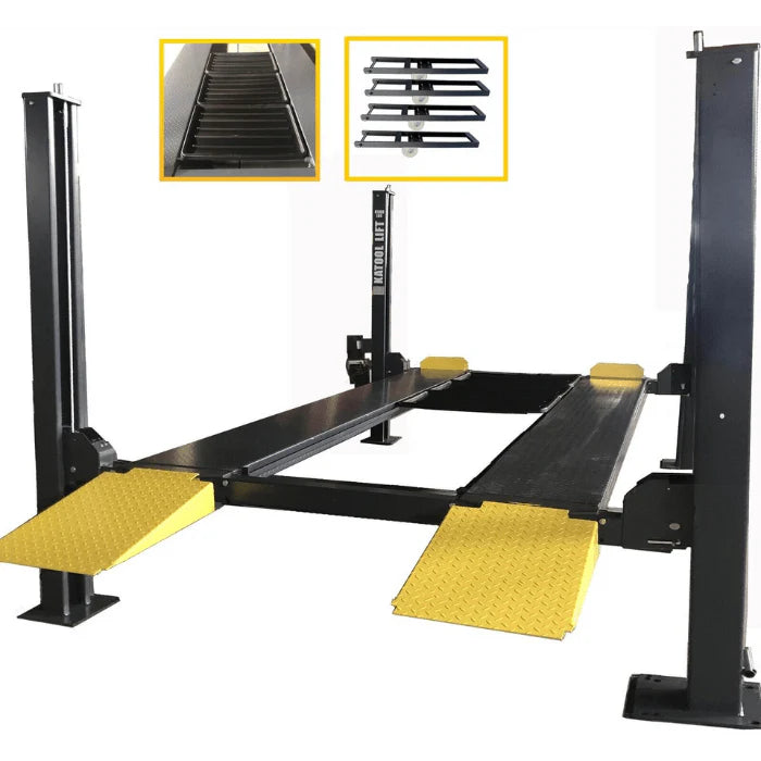 Katool 4-Post Car lift - 8,500lb Capacity | KT-4H850